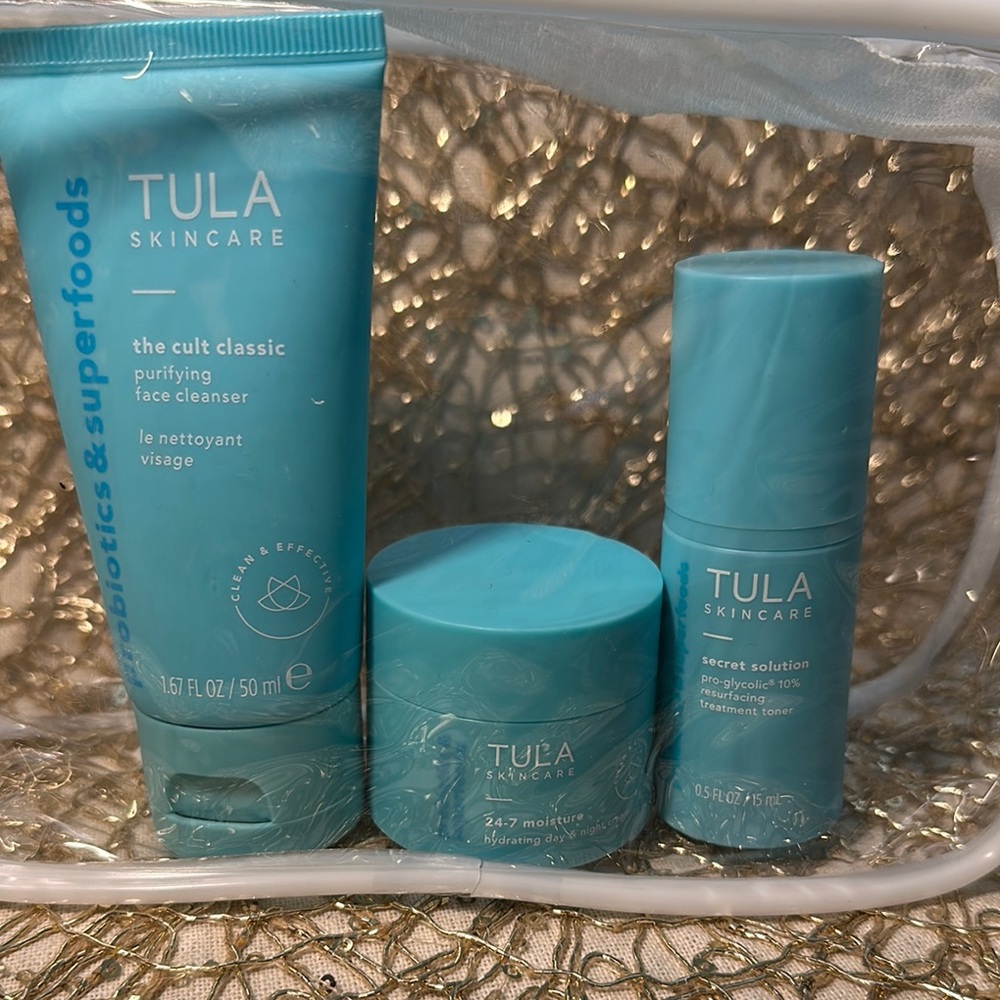 TULA Skincare Set - Blue